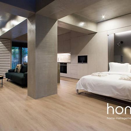Ferienwohnung Unique Urban Homm Studio In Piraeus, Alkiviadou Exterior foto