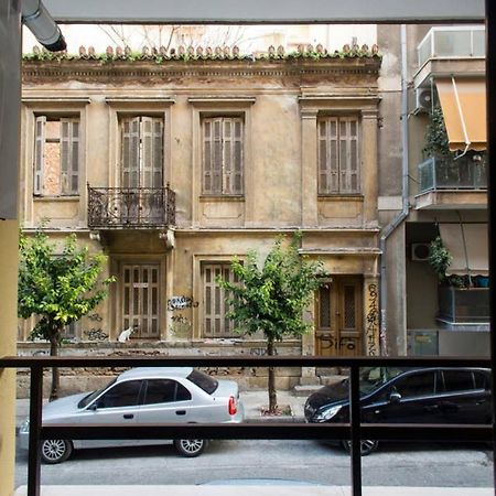 Ferienwohnung Unique Urban Homm Studio In Piraeus, Alkiviadou Exterior foto