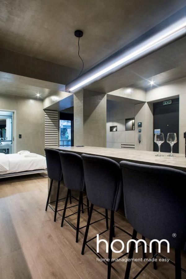Ferienwohnung Unique Urban Homm Studio In Piraeus, Alkiviadou Exterior foto