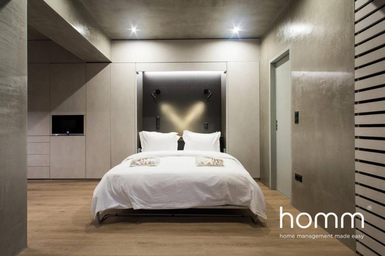 Ferienwohnung Unique Urban Homm Studio In Piraeus, Alkiviadou Exterior foto